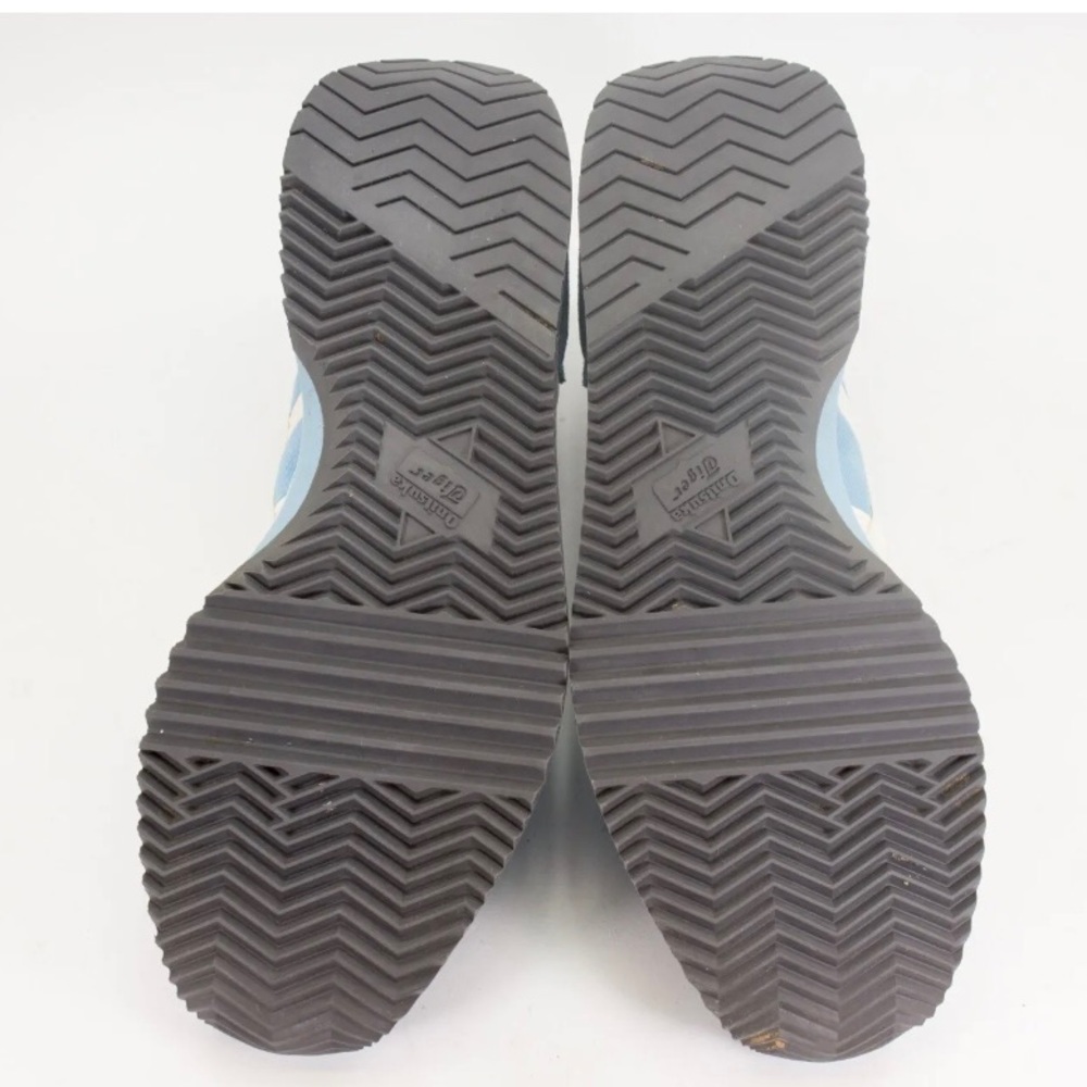 Onitsuka Tiger by Asics Light Blue and White Retro Runner Sneakers - Picture 12 of 12